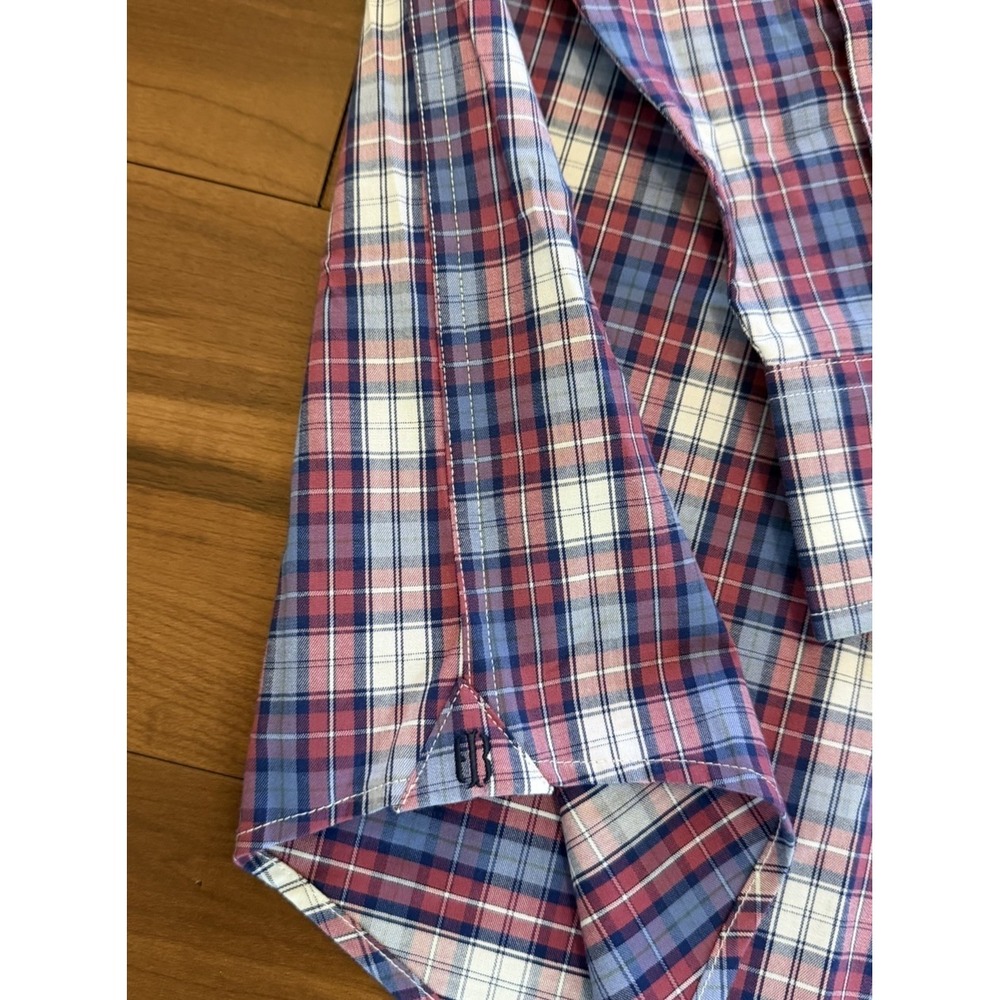 Holderness Bourne Shirt Plaid The Andrews Stretch Button Down NWT Men's Size XL - Picture 10 of 16